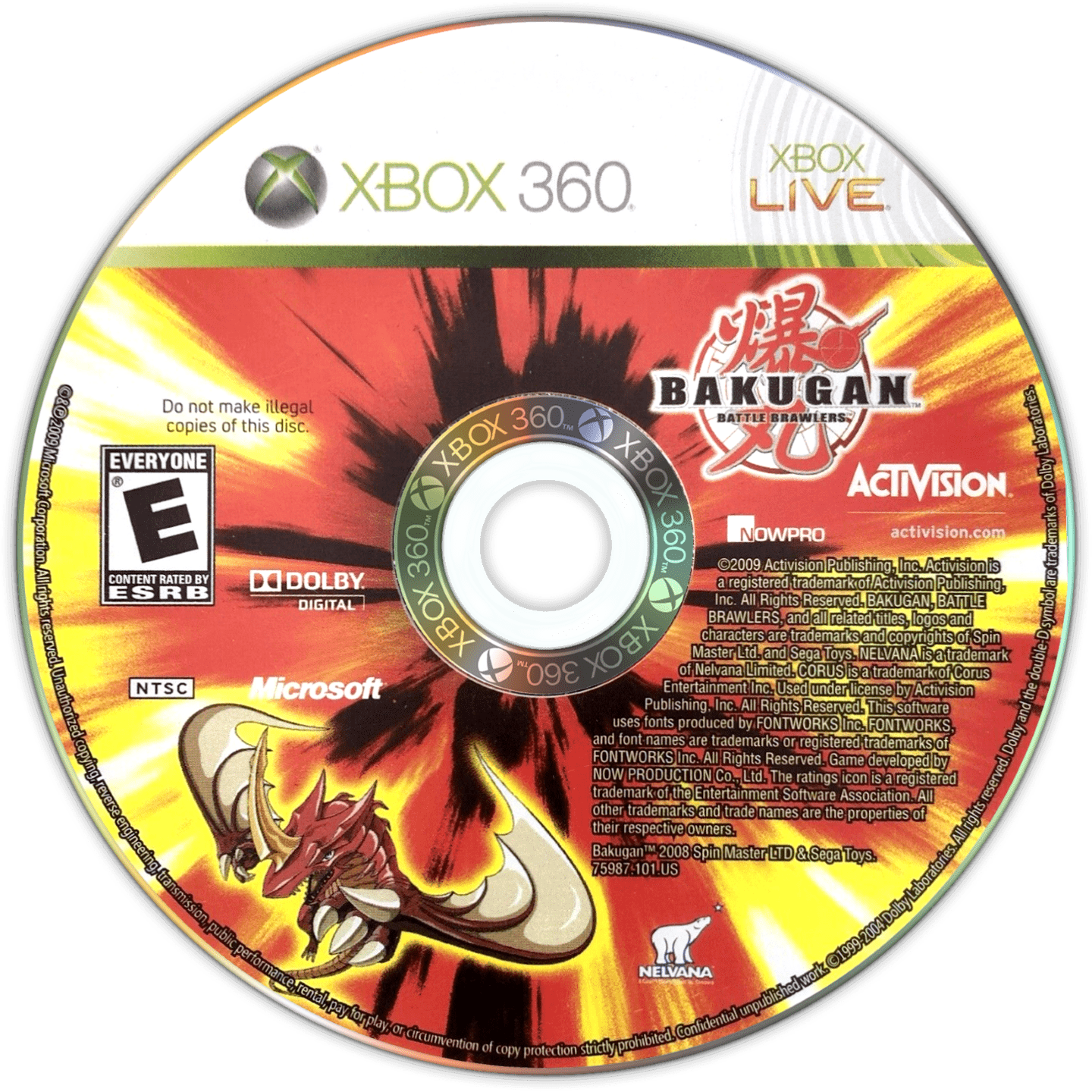 Bakugan Battle Brawlers media 2 for Xbox 360